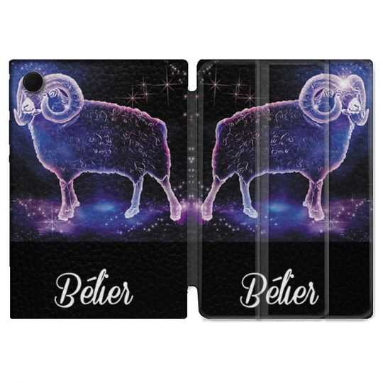 Housse Smart Cover Pour Samsung Galaxy Tab A8 (2022) 10.5 Signe Zodiaque 2 Bélier
