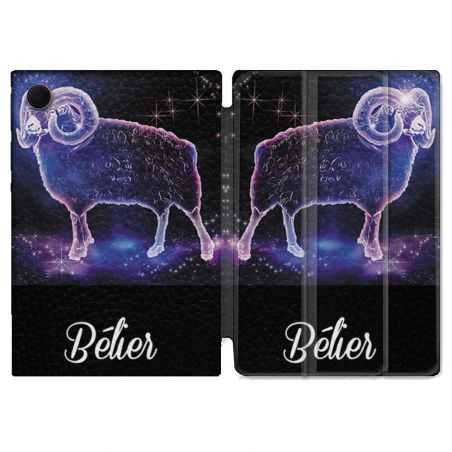 Housse Smart Cover Pour Samsung Galaxy Tab A8 (2022) 10.5 Signe Zodiaque 2 Bélier