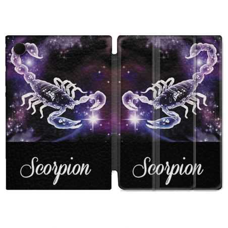 Housse Smart Cover Pour Samsung Galaxy Tab A8 (2022) 10.5 Signe Zodiaque 2 Scorpion