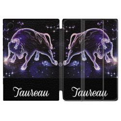 Housse Smart Cover Pour Samsung Galaxy Tab A8 (2022) 10.5 Signe Zodiaque 2 Taureau