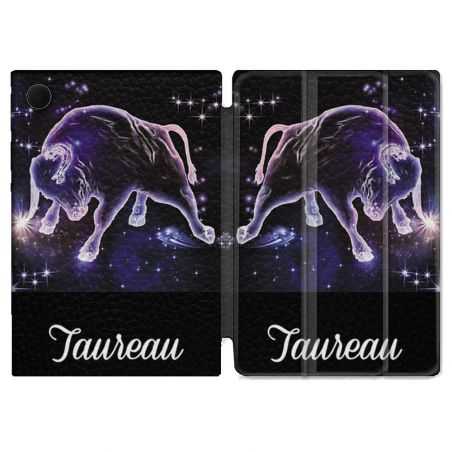 Housse Smart Cover Pour Samsung Galaxy Tab A8 (2022) 10.5 Signe Zodiaque 2 Taureau