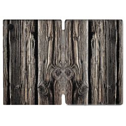 Housse Smart Cover Pour Samsung Galaxy Tab A8 (2022) 10.5 Texture Bois