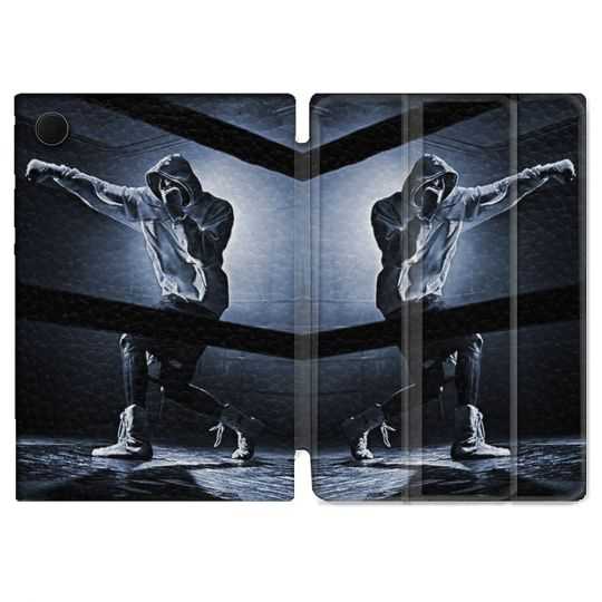 Housse Smart Cover Pour Samsung Galaxy Tab A8 (2022) 10.5 Sport Boxe Poing