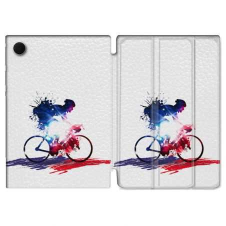 Housse Smart Cover Pour Samsung Galaxy Tab A8 (2022) 10.5 Sport Cyclisme France