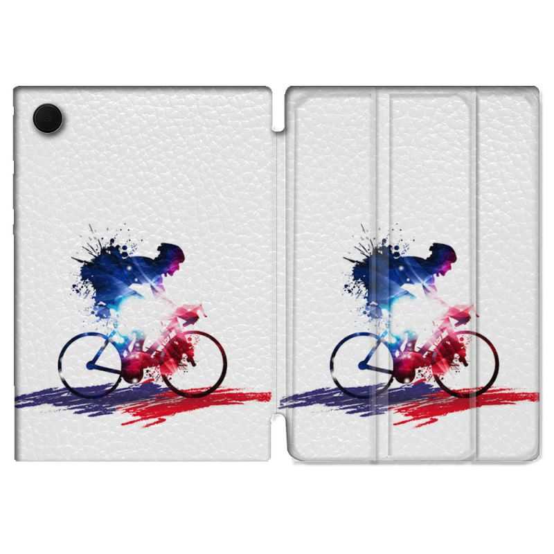 Housse Smart Cover Pour Samsung Galaxy Tab A8 (2022) 10.5 Sport Cyclisme France