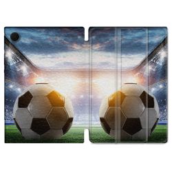 Housse Smart Cover Pour Samsung Galaxy Tab A8 (2022) 10.5 Sport Football Stade