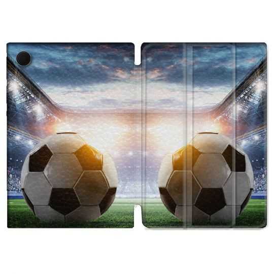 Housse Smart Cover Pour Samsung Galaxy Tab A8 (2022) 10.5 Sport Football Stade