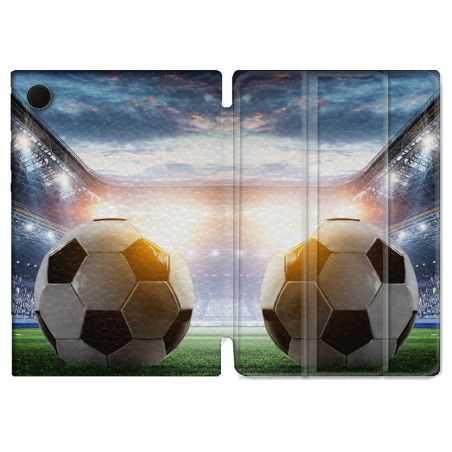 Housse Smart Cover Pour Samsung Galaxy Tab A8 (2022) 10.5 Sport Football Stade