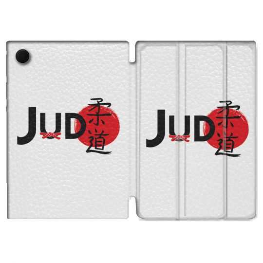 Housse Smart Cover Pour Samsung Galaxy Tab A8 (2022) 10.5 Sport Judo Logo