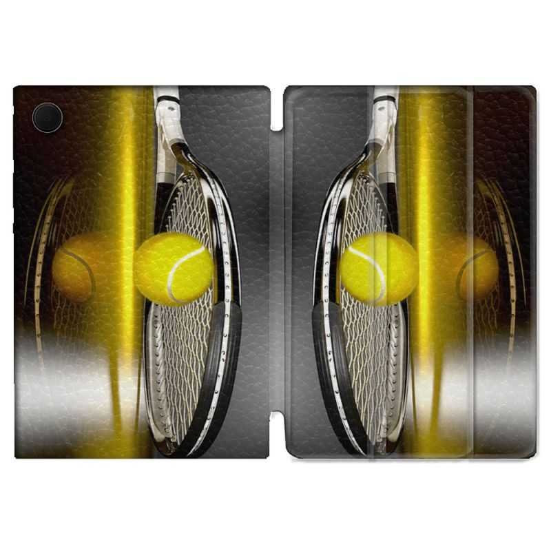 Housse Smart Cover Pour Samsung Galaxy Tab A8 (2022) 10.5 Sport Tennis Reflet