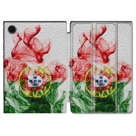 Housse Smart Cover Pour Samsung Galaxy Tab A8 (2022) 10.5 Voyage Portugal Flamme