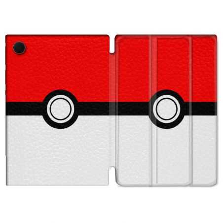 Housse Smart Cover Pour Samsung Galaxy Tab A8 (2022) 10.5 Pokemon Pokeball