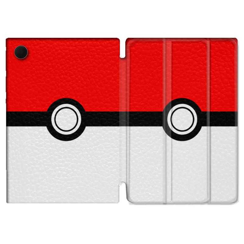 Housse Smart Cover Pour Samsung Galaxy Tab A8 (2022) 10.5 Pokemon Pokeball