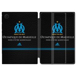 Housse Smart Cover Pour Samsung Galaxy Tab A8 (2022) 10.5 Olympique Marseille OM Fier etre Marseillais