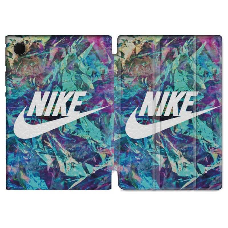 Housse Smart Cover Pour Samsung Galaxy Tab A8 (2022) 10.5 Nike Turquoise