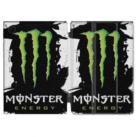 Housse Smart Cover Pour Samsung Galaxy Tab A8 (2022) 10.5 Monster Energy Tache