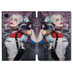 Housse Smart Cover Pour Samsung Galaxy Tab A8 (2022) 10.5 Harley Quinn Batte