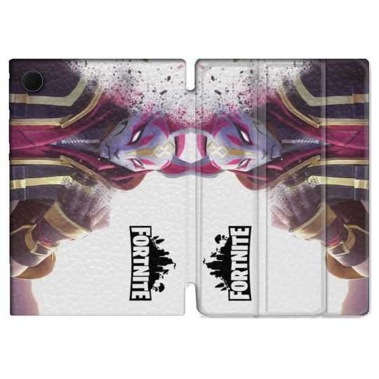 Housse Smart Cover Pour Samsung Galaxy Tab A8 (2022) 10.5 Fortnite Blanc