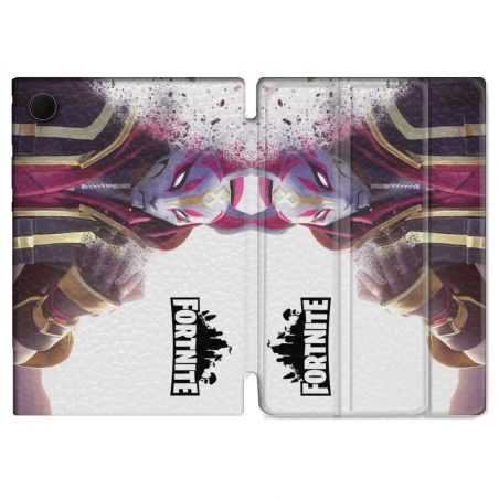 Housse Smart Cover Pour Samsung Galaxy Tab A8 (2022) 10.5 Fortnite Blanc