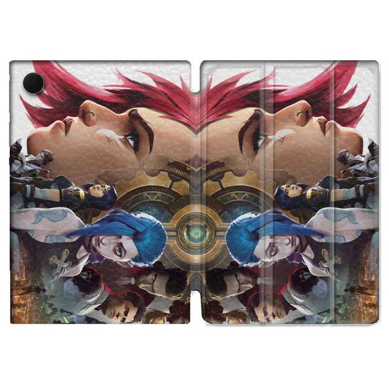 Housse Smart Cover Pour Samsung Galaxy Tab A8 (2022) 10.5 Arcane Jynx Sœur