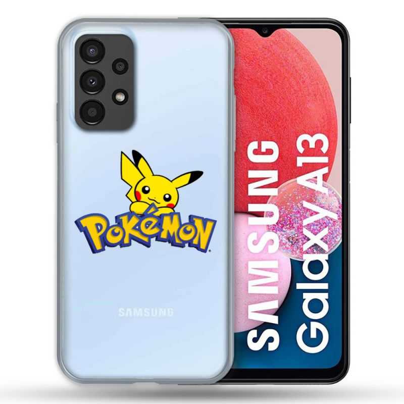 Coque Transparente Pour Samsung Galaxy A13 4G Pokemon