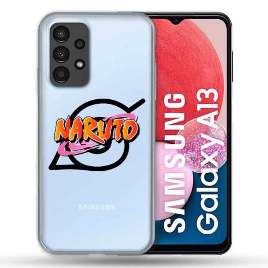 Coque Transparente Pour Samsung Galaxy A13 4G Naruto Logo
