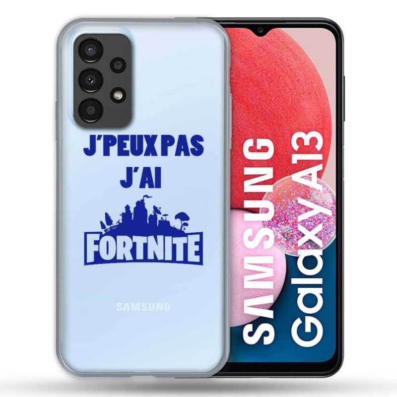 Coque Transparente Pour Samsung Galaxy A13 4G Jpeux pas jai Fortnite