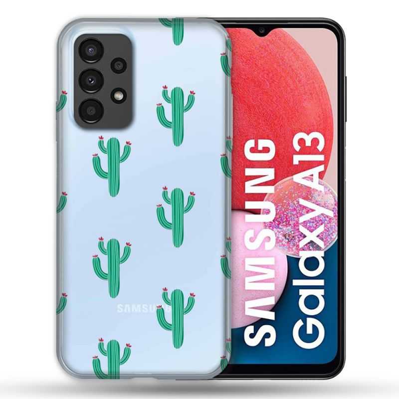 Coque Transparente Pour Samsung Galaxy A13 4G Cactus