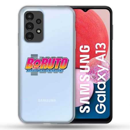 Coque Transparente Pour Samsung Galaxy A13 4G Boruto Logo