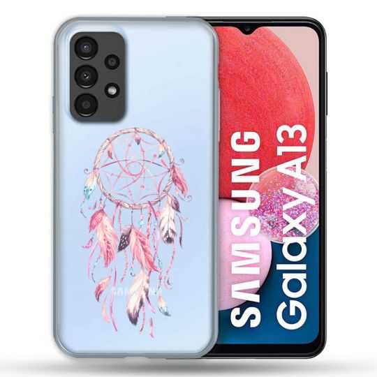 Coque Transparente Pour Samsung Galaxy A13 4G Attrape Reve Rose