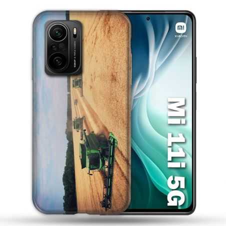 Coque Pour Xiaomi Mi 11i 5G Agriculture Moissonneuse