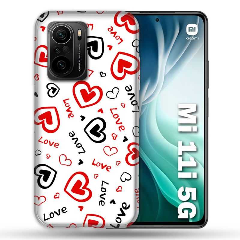 Coque Pour Xiaomi Mi 11i 5G Amour Love