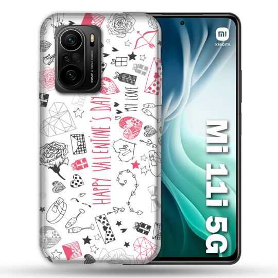 Coque Pour Xiaomi Mi 11i 5G Amour Valentines