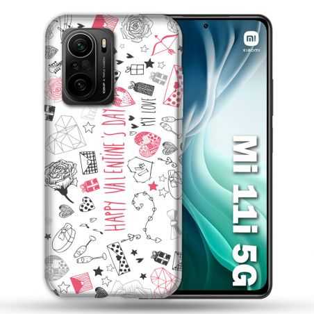Coque Pour Xiaomi Mi 11i 5G Amour Valentines