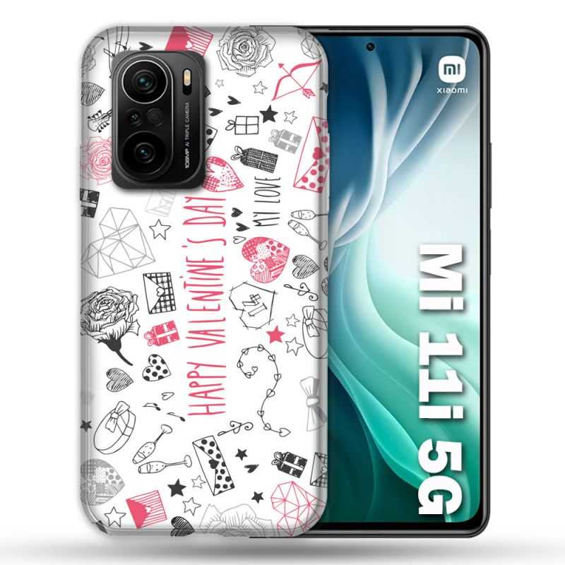 Coque Pour Xiaomi Mi 11i 5G Amour Valentines