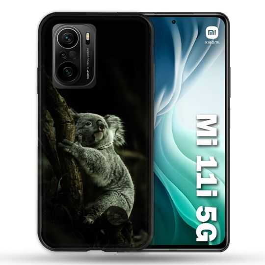 Coque Pour Xiaomi Mi 11i 5G Animal Koala Noir