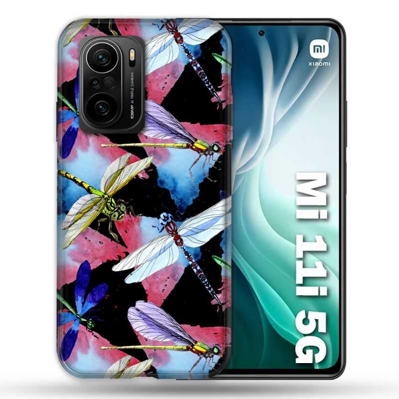 Coque Pour Xiaomi Mi 11i 5G Animal Libellule