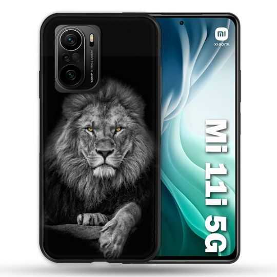 Coque Pour Xiaomi Mi 11i 5G Animal Lion Majestueux
