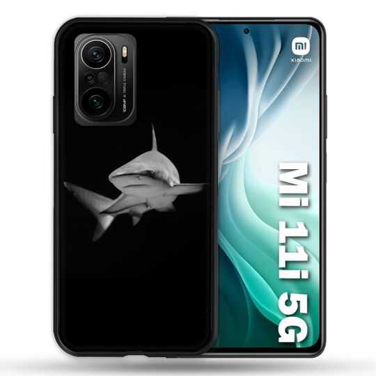 Coque Pour Xiaomi Mi 11i 5G Animal Requin Sombre