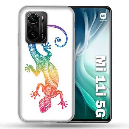Coque Pour Xiaomi Mi 11i 5G Animal Salamandre Color