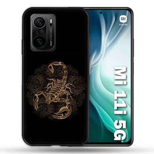 Coque Pour Xiaomi Mi 11i 5G Animal Scorpion Fresque