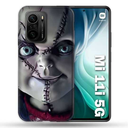 Coque Pour Xiaomi Mi 11i 5G Horreur Chucky Cicatrice