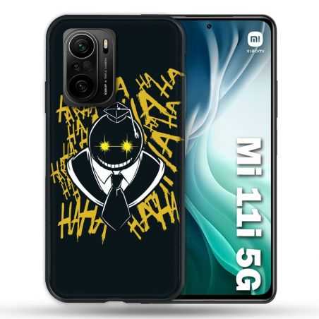 Coque Pour Xiaomi Mi 11i 5G Manga Assassination Classroom Kuro Noir
