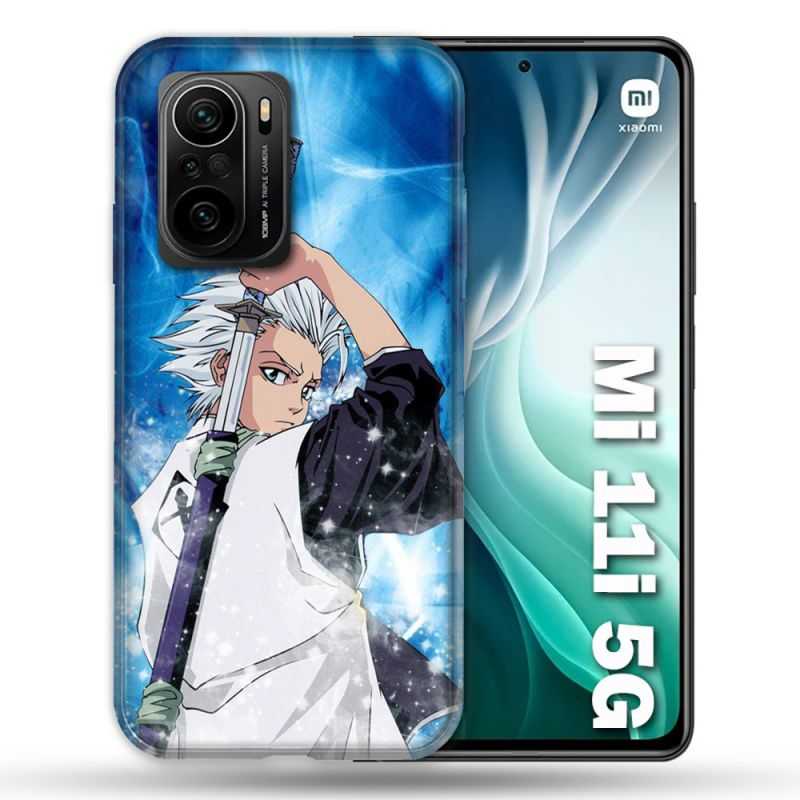 Coque Pour Xiaomi Mi 11i 5G Manga Bleach Hitsugaya