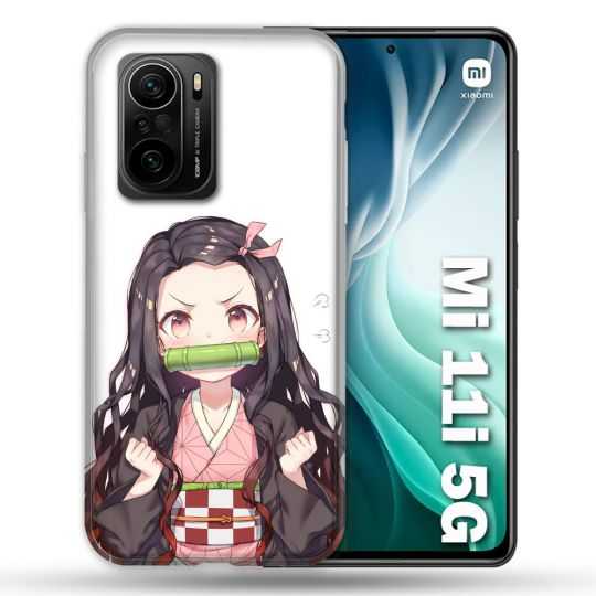 Coque Pour Xiaomi Mi 11i 5G Manga Demon Slayer Nezuko