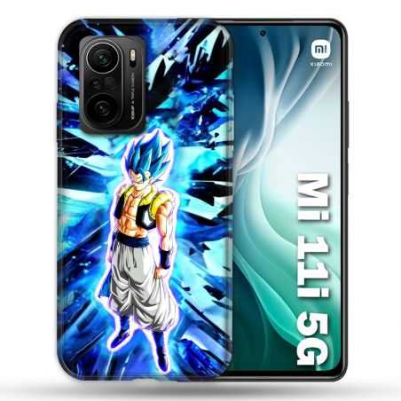 Coque Pour Xiaomi Mi 11i 5G Manga Dragon Ball Gogeta Lumiere
