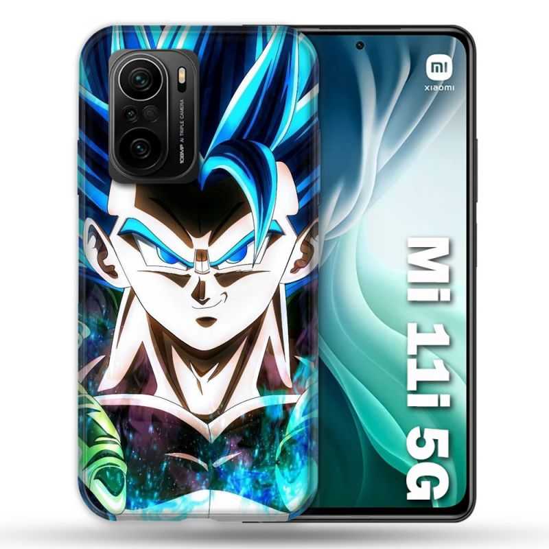 Coque Pour Xiaomi Mi 11i 5G Manga Dragon Ball Gogeta Visage