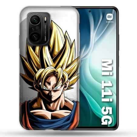 Coque Pour Xiaomi Mi 11i 5G Manga Dragon Ball Sangoku Portrait