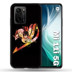 Coque Pour Xiaomi Mi 11i 5G Manga Fairy Tail Logo Noir