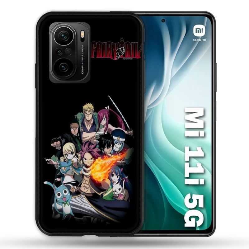 Coque Pour Xiaomi Mi 11i 5G Manga Fairy Tail Logo Team